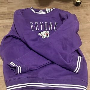 Eeyore from winne the Pooh sweatshirt